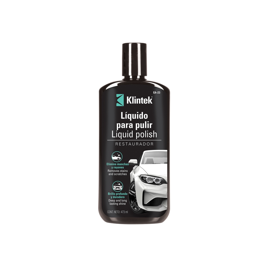 Polish líquido para auto, 473 ml, KLINTEK