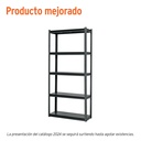 Estante metálico 5 repisas capacidad 80 Kg,180x30x85, TRUPER