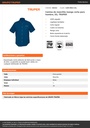 Camisa de mezclilla manga corta para hombre, EG, TRUPER