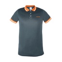 Playera polo performance para hombre, gris, EG, TRUPER