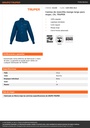 Camisa de mezclilla manga larga para mujer, CH, TRUPER
