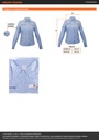 Camisa manga larga para mujer, azul, EG, TRUPER
