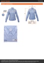 Camisa manga larga para mujer, azul, EEG, TRUPER