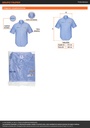 Camisa manga corta para hombre, azul, EEEG, TRUPER