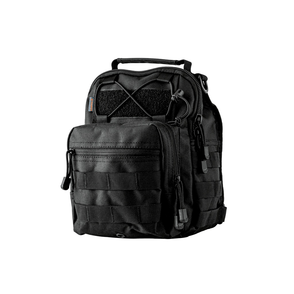 Mochila táctica multiusos negra, TRUPER