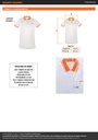 Playera polo performance para hombre, blanca, CH, TRUPER