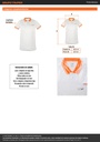 Playera polo performance para hombre, blanca, EG, TRUPER