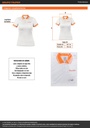 Playera polo performance para mujer, blanca, CH, TRUPER