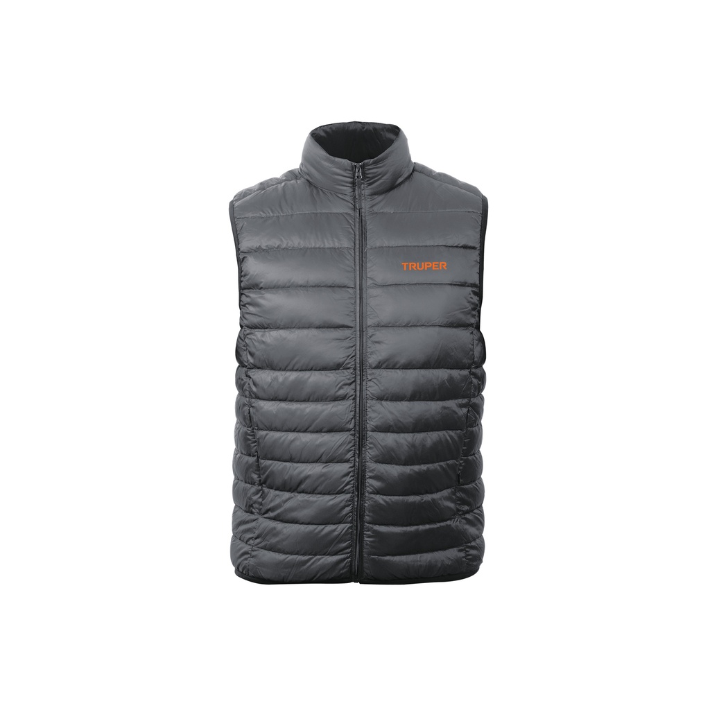 Chaleco de plumas ligero para hombre, gris, CH, TRUPER