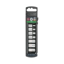 Juego de 7 dados torx cuadro 1/4', TRUPER
