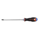 Desarmador de cruz 3/8' x 8' mango Comfort Grip, TRUPER