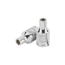 Dado de 4 mm, 12 puntas, cuadro 1/4', TRUPER