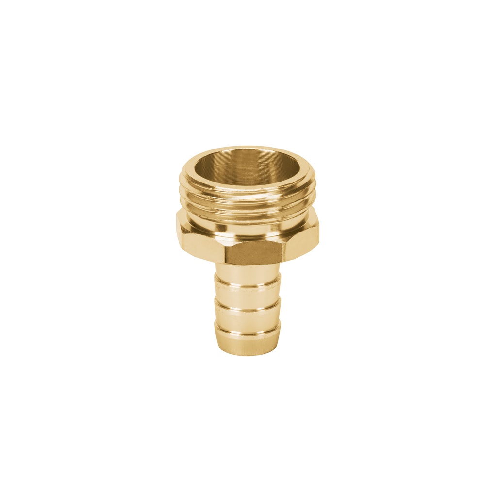 Conector 1/2' macho de aluminio, TRUPER