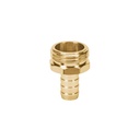 Conector 1/2' macho de aluminio, TRUPER