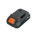 Batería ion litio, 20V, 2 Ah, TRUPER MAX