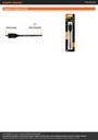 Broca plana de manita 3/4' para madera, TRUPER EXPERT