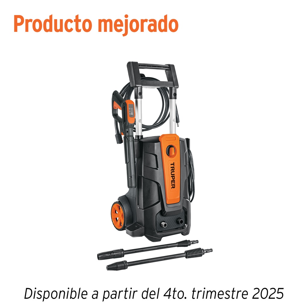 Hidrolavadora eléctrica 2000 PSI, TRUPER