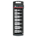 Juego de 7 dados cuadro 1/2' punta hexagonal std, TRUPER