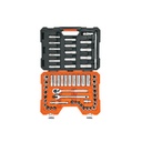 Juego de 56 herramientas cuadro 1/2' std y mm para mecánico