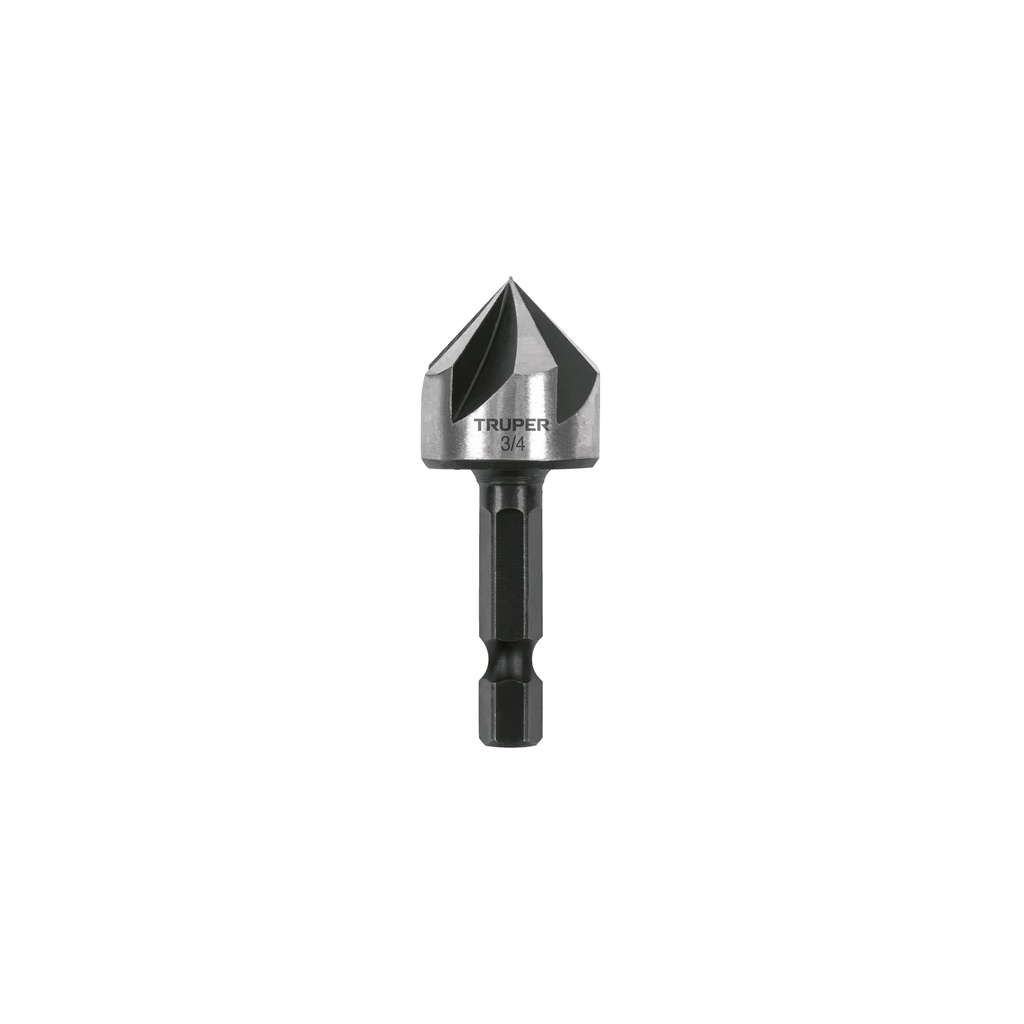 Avellanador HSS cambio rápido 3/4', TRUPER