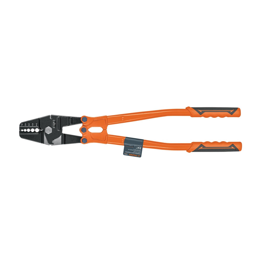 Suajadora 24' para casquillos con cortador de cable, TRUPER