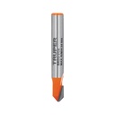 Broca para router, corte en 'V', 1/4', TRUPER
