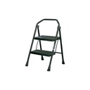 Escalera tubular, plegable, 2 peldaños, TRUPER