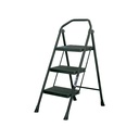 Escalera tubular, plegable, 3 peldaños, TRUPER