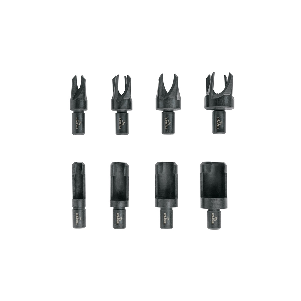 Juego de 8 brocas clavacote para madera, TRUPER