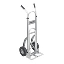 Diablo de carga de aluminio con base abatible 250 kg, TRUPER