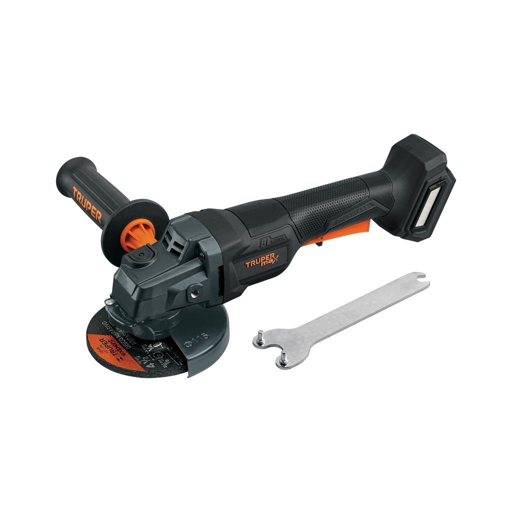 Esmeriladora 4-1/2' 20V, int. paleta, s/accesorios, MAX