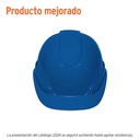 Casco de seguridad, ajuste de matraca, azul, TRUPER