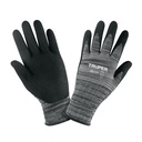Guantes de nylon recubiertos de nitrilo arenoso, XG, TRUPER