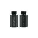 Juego 2 adaptadores para borlas doble cara, M14, TRUPER