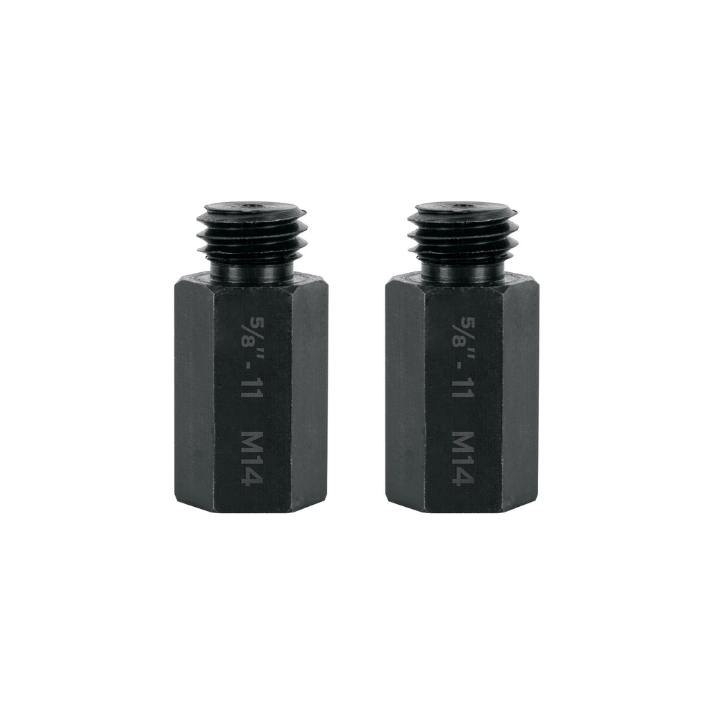 Juego 2 adaptadores para borlas doble cara, 5/8'-11, TRUPER