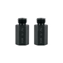Juego 2 adaptadores para borlas doble cara, 5/8'-11, TRUPER