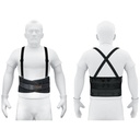 Faja lumbar con tercer cinturón, talla CH, TRUPER