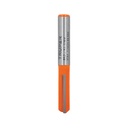 Broca para router, recta 2 filos, 1/4', mediana, TRUPER