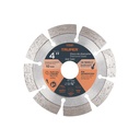Disco de diamante de 4' x 2.1 mm, rin segmentado, TRUPER