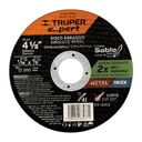 Disco Tipo 41 de 4-1/2' x 1.6 mm corte fino de metal, EXPERT