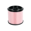 Filtro cartucho polvo fino, aspiradoras 12 y 16 gal, TRUPER