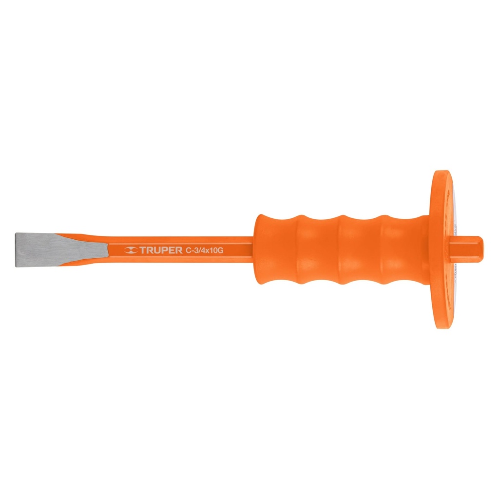 Cincel de corte frío 3/4 x 10' con grip, TRUPER