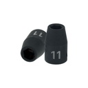 Dado cuadro 1/2' de impacto 6 puntas de 11 mm, TRUPER