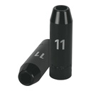 Dado largo cuadro 1/2' de impacto 6 puntas de 11 mm, TRUPER