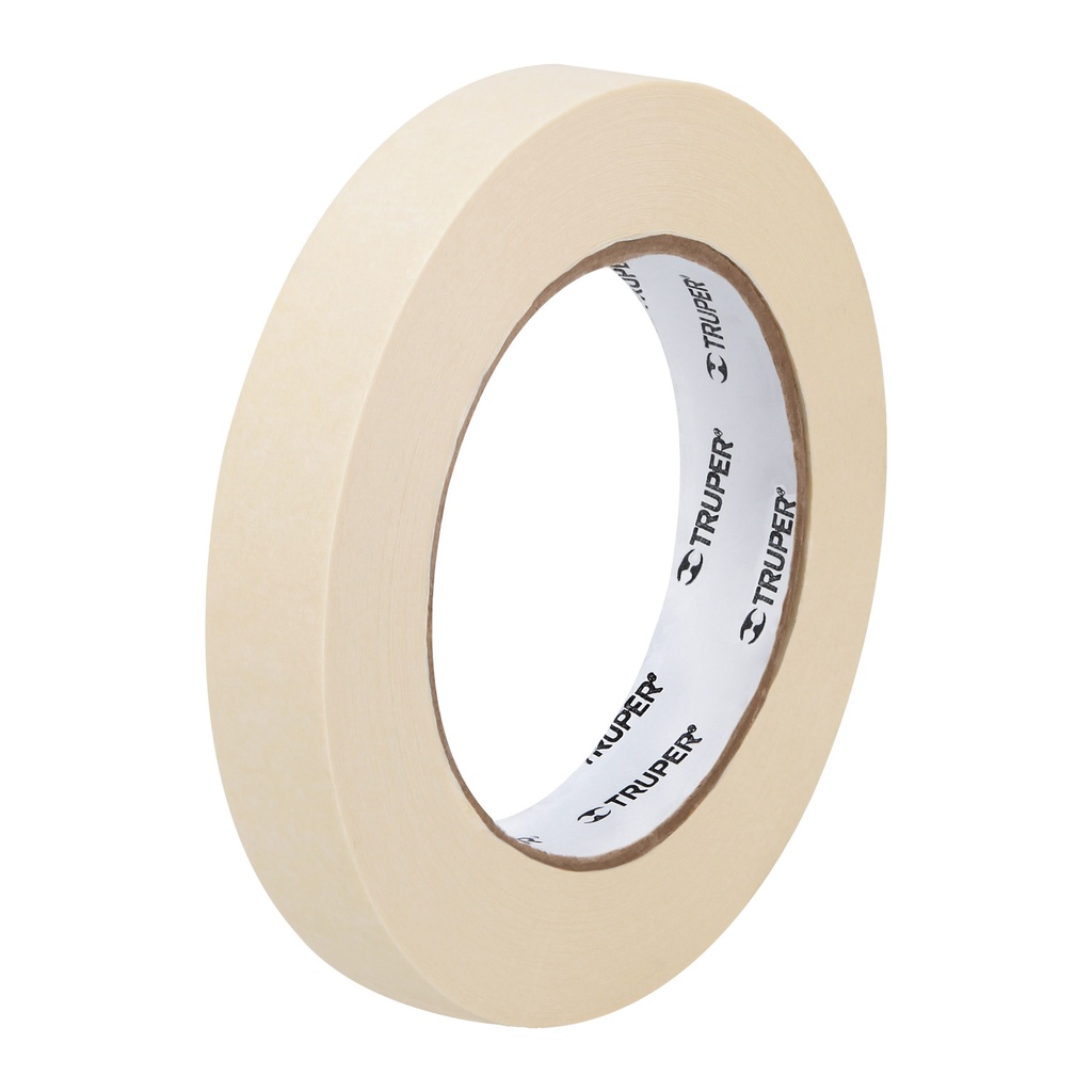Cinta masking tape de 1/2' x 50 m, TRUPER