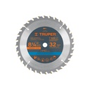 Disco sierra 8-1/4' para madera, 32 dientes centro 5/8'