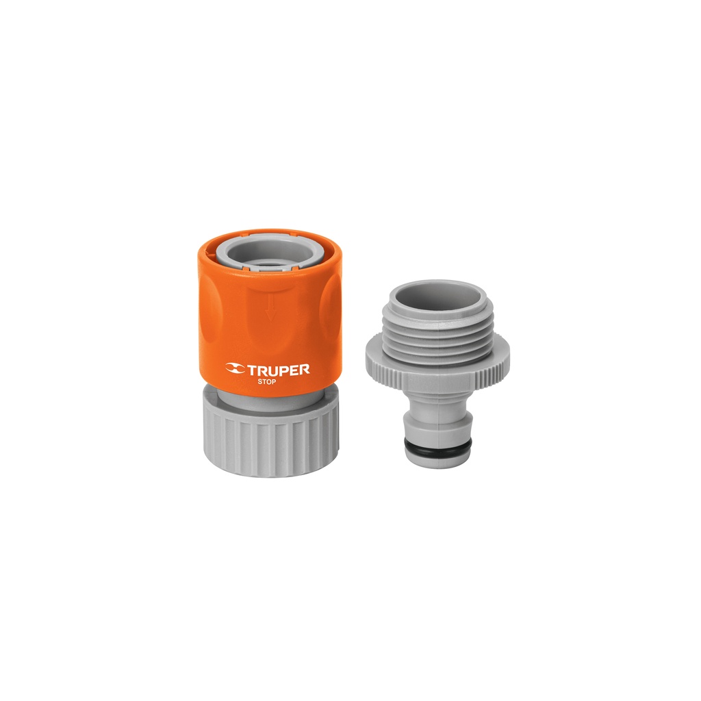Conector 3/4' rápido de ABS manguera-acc. sistema click