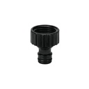 Conector 3/4' rápido hembra de ABS, sistema click, TRUPER
