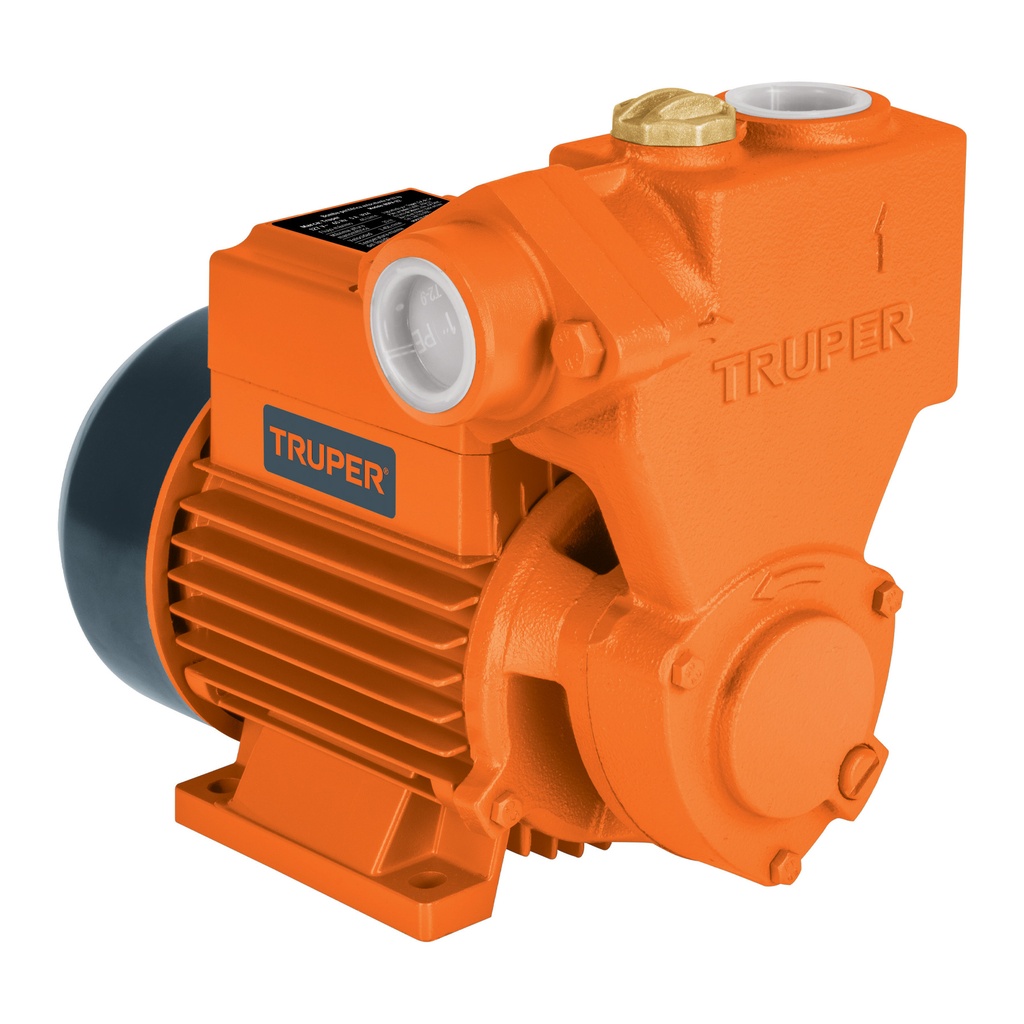 Bomba periférica autocebante 1/2HP, uso agrícola, TRUPER