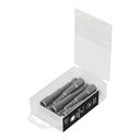 Estuche con 5 dados magnéticos de 1/4' largo 2-1/2', EXPERT